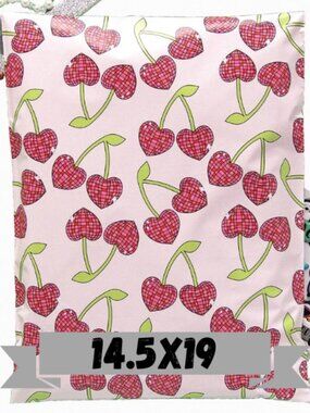Polymailers 🍒 Cherries  14.5x19 | 25 Pack